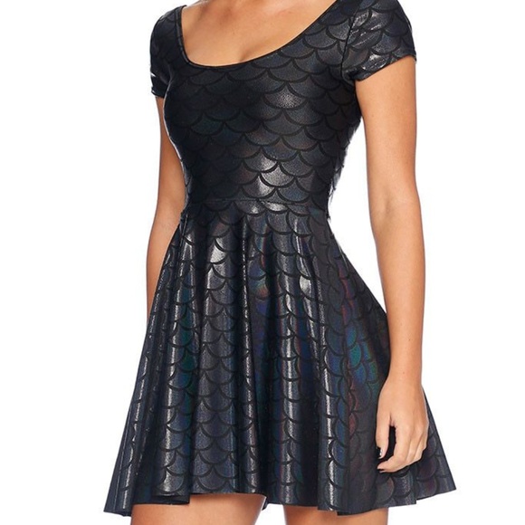 Blackmilk Dresses & Skirts - Merman Cap Sleeve Skater Dress - SOLD OUT ON SITE!